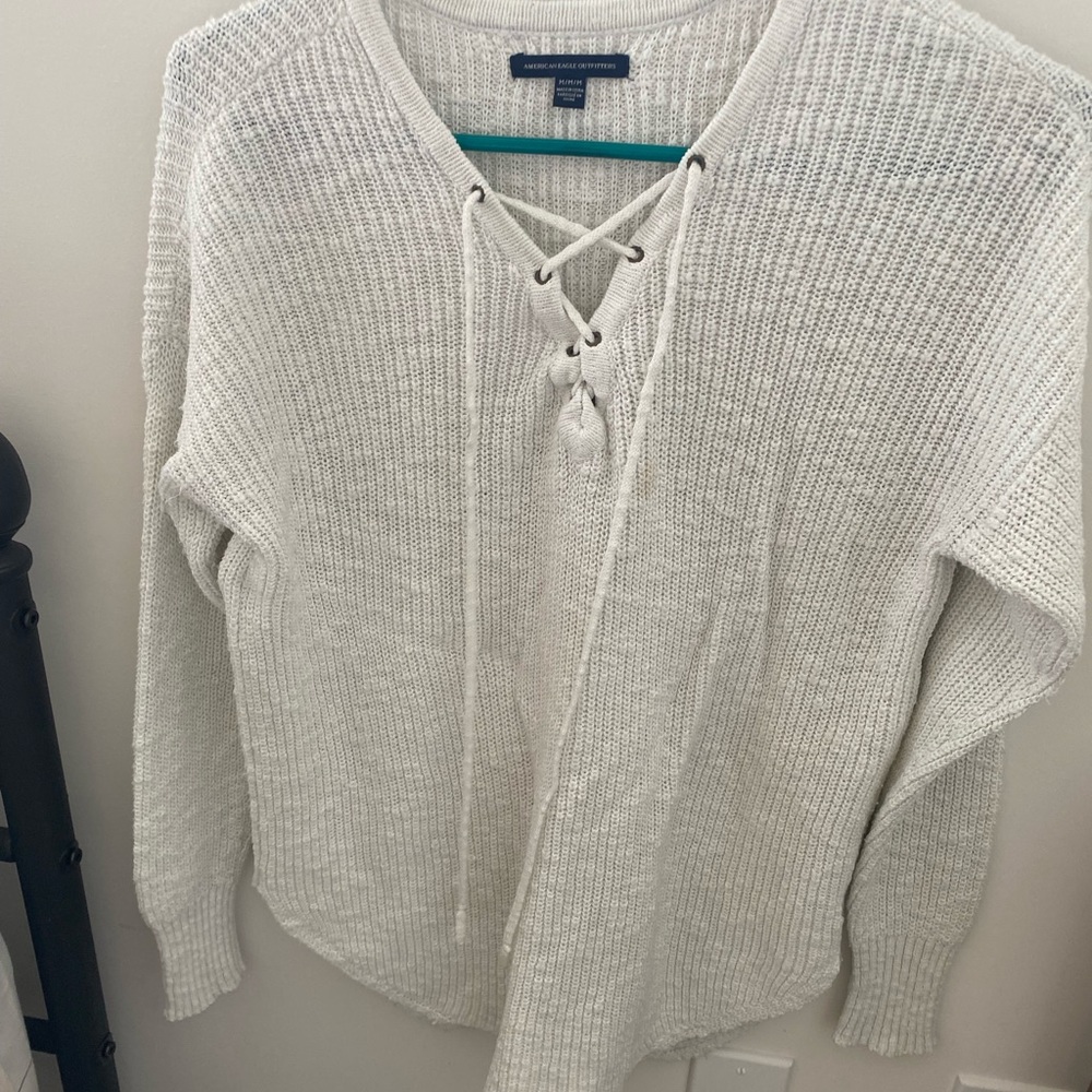 White sweater